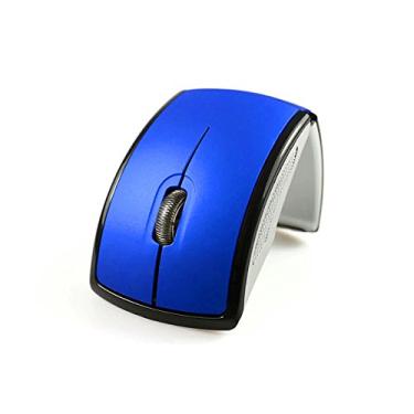 Imagem de Mouse sem fio de dobra,1600DPI,Receptor ótico USB,Pilha AAA(Não contém),com Compatível com PC e Mac,Xiaomu