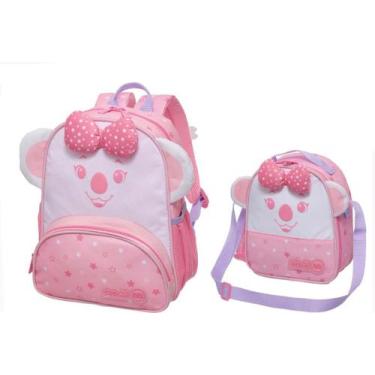 Imagem de Kit Mochila Costa e Lancheira Térmica Lilica Ripilica Little BB Pacifi