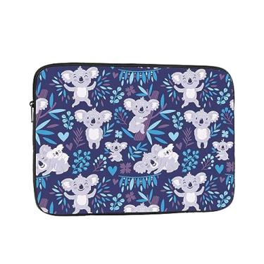 Imagem de Linda capa para laptop Koala leve capa para laptop à prova de choque capa protetora para notebook 13 polegadas