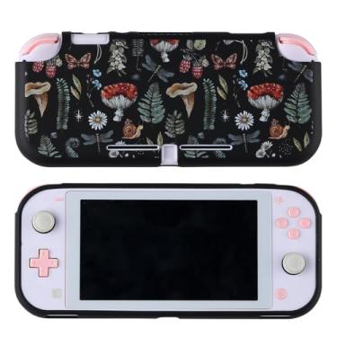 Imagem de Case for Nintendo Switch Lite Protective Accessories Soft Silicone Cover Shell Compatible ONLY for Switch Lite Cottage Mushroom Anti-Drop Shock Proof Aesthetic Protector
