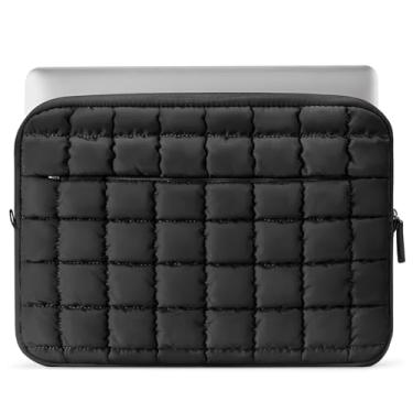 Imagem de BOSTANTEN Capa de laptop para MacBook Air de 13 polegadas M3 2024 capa protetora acolchoada para laptop para Dell, HP, ASUS, Microsoft, A - preto - 40 cm (15,6"), 15 Inch for MacBook Air/Pro