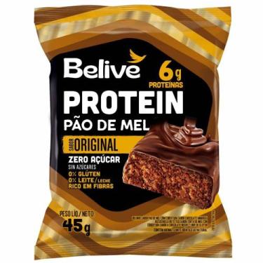 Imagem de Pão de Mel Protein s/Açucar s/Gluten 45g - Belive