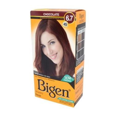 Imagem de Kit Bigen Tintura Capilar em Pó à Base de Água Tinta de Cabelo Coloraç