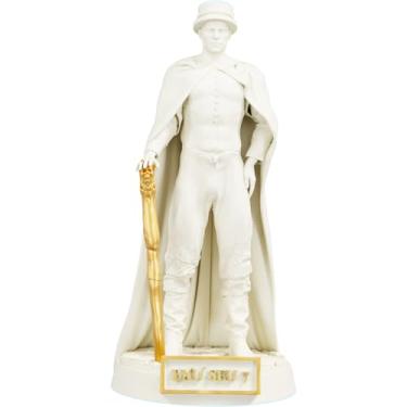 Imagem de Estátua Exu Seu 7 Umbanda Candomblé (Cor Mármore Dourado)