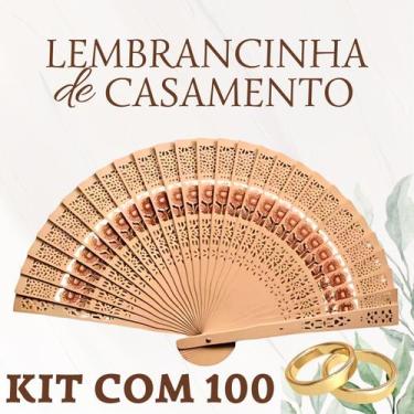 Imagem de Leques Japonês em Madeira Lembrancinha de Casamento Noivado Bodas ou F