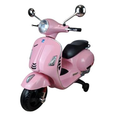 Imagem de Mini Moto Elétrica Rosa 12V Primavera - Vespa Mn24131B