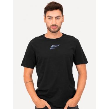 Imagem de Camiseta Ellus Masculina Cotton Fine Easa Paint Preta-Masculino