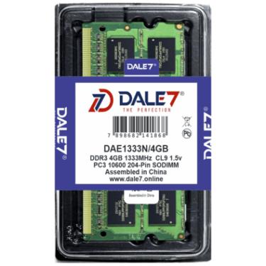 Imagem de Memória Dale7, 4GB, 1333Mhz, DDR3, Notebook, 1.5v