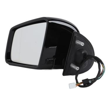 Imagem de Zhjvihx Substituição do Espelho Porta Lateral Porta Lateral Dobrável do Brilho, Montagem Espelho Vista Traseira Aquecida Automática Vista Traseira para (Esquerda)