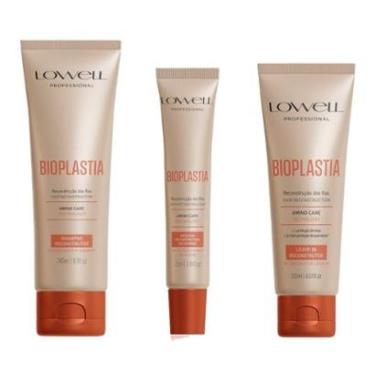 Imagem de 4610LW-Kit Bioplastia LOWELL Shamp240ml+Mascara 25ml+Leave-in 120ml-Feminino