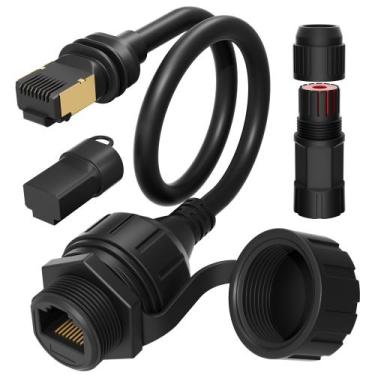 Imagem de Adaptador Ethernet EAZUSE Starlink Gen 3/Mini com extensor de cabo