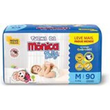 Imagem de Fralda Pacotão Hiper Turma da Mônica - TAM M - 90 unidades - Atacado B