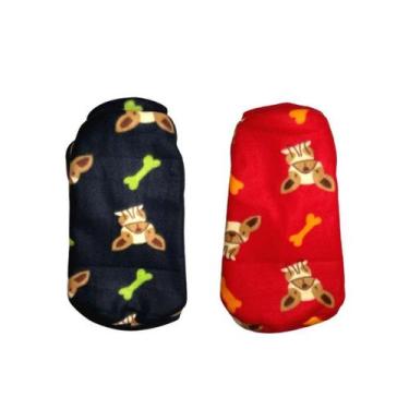 Imagem de Kit 2 Roupas Para Cães - Suéter De Inverno P - Nicapet