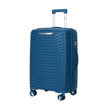Imagem de Mala Travelux Scuol Grande 32 Kg Azul - Expansível e Cadeado TSA