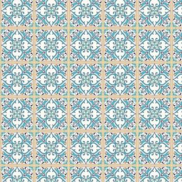 Imagem de Papel Parede Arabesco ulejo ul Claro Quarto Casal Sala - LRP