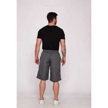 Imagem de Bermuda Masculina Nylon Chumbo 7943 - Macaw, Chumbo, M