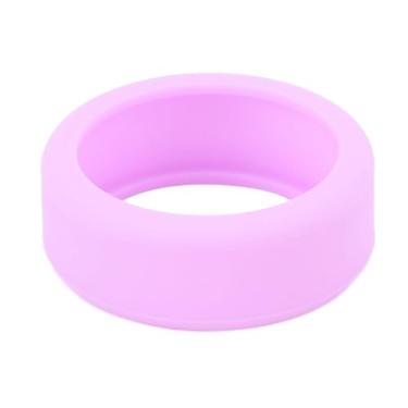 Imagem de Capa de anel inteligente silicone universal elástico protetor case resistente a arranhões para a pele para exercícios de anel de saúde inteligente Tamanho diário Sizes s m (Roxo)