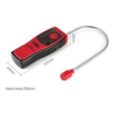 Imagem de Detector Vazamento De Gás Inflamável Monóxido Medidor Pro