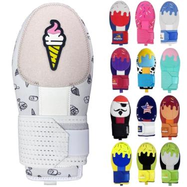 Imagem de Luva deslizante, luva deslizante de beisebol juvenil, luvas deslizantes de proteção de base, equipamentos de proteção de beisebol (sorvete, jovens)