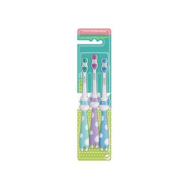 Imagem de Escova Dental Kess Kids Extra Macia 2566 com 3Un