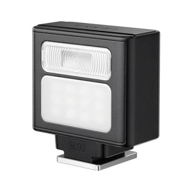 Imagem de Mini Flash Speedlite Ulanzi SL02 para Câmera – Compacto, Leve, Com Luz Vídeo, Bateria Recarregável e Compatibilidade Universal