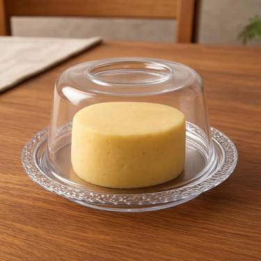 Imagem de Queijeira Porta Queijo Acrílico Premium Com Tampa