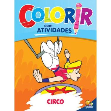 Imagem de Livro - Colorir com Atividades: Circo