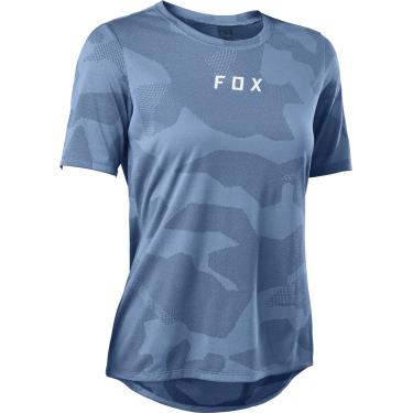 Imagem de Camiseta Feminina Fox Ranger Tru Dri SS Camo Azul PP/XS
