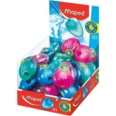 Imagem de Apontador Com Deposito I-Gloo P/Canhoto 1 Furo Sort.