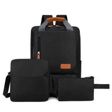 Imagem de Mochila multifuncional impermeável para laptop 20-35L com porta USB - 