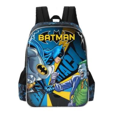 Imagem de Mochila Escolar Infantil G Luxcel Heróis DC Batman - Marvel Hulk, Batm