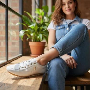 Imagem de Tênis feminino casual social mocatenis leve facil calce - Sophi Shoes,