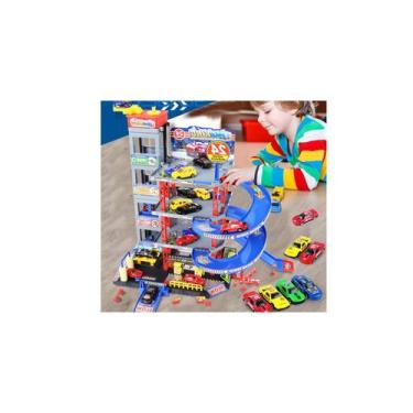 Imagem de Toy Car Parking Track Con Super Toys para crianças de 3 anos ou mais -