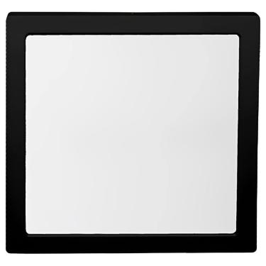 Imagem de Painel com Placa Led Quadrado de Embutir Lys 18 Watts 6500K Preto - 15140228 - TASCHIBRA