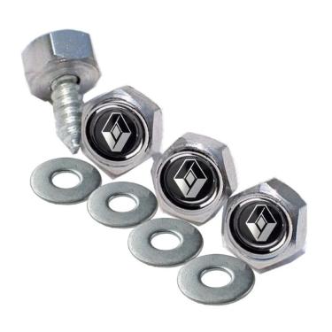 Imagem de Parafusos De Placa Logomarca Emblema Renault