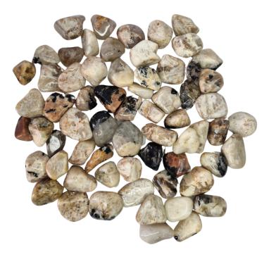 Imagem de Pedra Jaspe Zebra 2 a 4 cm Rolada 1 kilo Natural