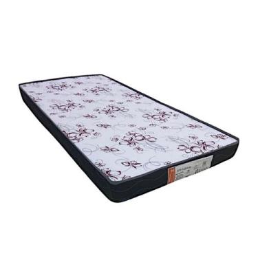 Imagem de Colchão Valencia Solteiro Branco e Preto D20 Da Topázio 188x88x12 cm -