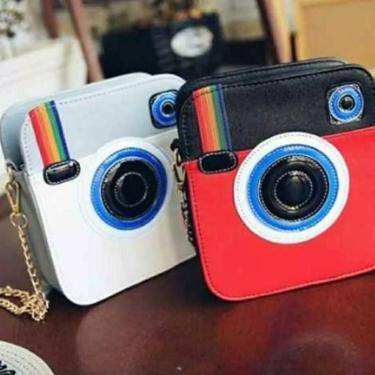 Imagem de BOLSA MENINA INSTAGRAM MODELO CAMERA SUPER DIVERTIDAS