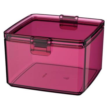 Imagem de Pote Hermético 0,75 Litros Para Guardar Alimentos Grãos Biscoitos Fari