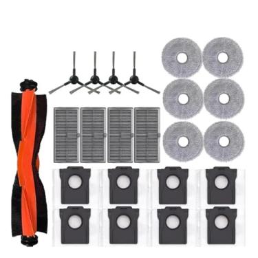 Imagem de Compatible With Dreame L10s Pro Ultra Heat, X30 Ultra, X30 Pro Vacuum Cleaner Replacement Accessories Main Side Brush Filter Mop Dust Bag(32PCS)