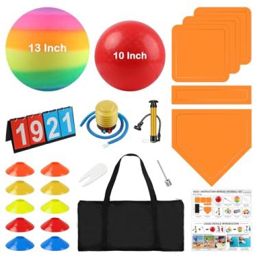 Imagem de NVAAV Conjunto de kickball esportivo