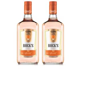 Imagem de Kit Gin Rock's Sunset 1000ml 2 unidades - Sabor Laranja