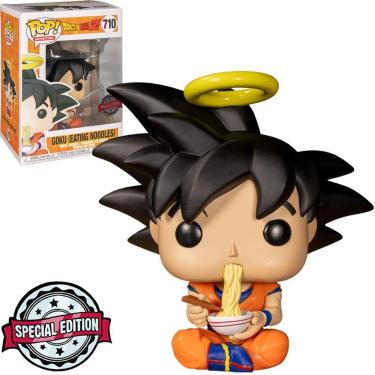 Imagem de Funko Pop Dragonball Z 710 Goku Eating Noodles Exclusive