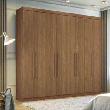 Imagem de Guarda Roupa Casal 8 Portas Master New 8.4 Santos Andirá, Jatoba