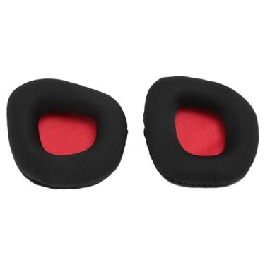 Imagem de SUNGOOYUE Protetores de Ouvido de Reposição, Isolamento de Ruído Durável, Sem Fio Vazio para Pro Surround 2 Wireless, Protetores de Ouvido de Malha Respirável (Malha Vermelha)