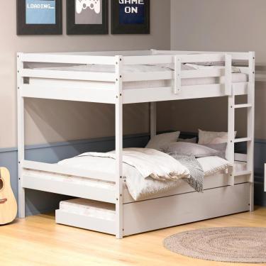 Imagem de Treliche Casal Casal Eco Madeira Maciça Branco