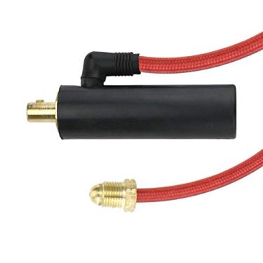 Imagem de SÜA - Conector Dinse 35-70 com mangueira de água de 45 cm para tochas TIG resfriadas a água WP-20 e WP-18 - Modelo: LDT-1820-L
