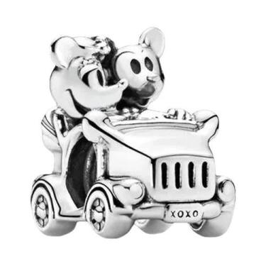 Imagem de Charm De Prata Esterlina 925 Da Disney Para Pulseira Mickey Minnie, Be