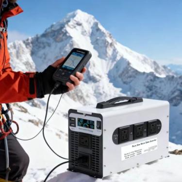 Imagem de 12V to 110V 60HZ,Inversor de Onda Senoidal Pura 3000W de 60V para 110V, Conversor AC DC 12V-72V para 110V 220V, Inversor de Alta Eficiência para Fornecimento