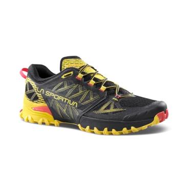 Imagem de La Sportiva Bushido III Performance Mountain/Trail Tênis de corrida masculino, Preto/Amarelo, 45